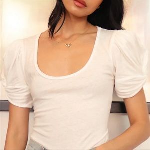 NWT Free People Ava Bodysuit